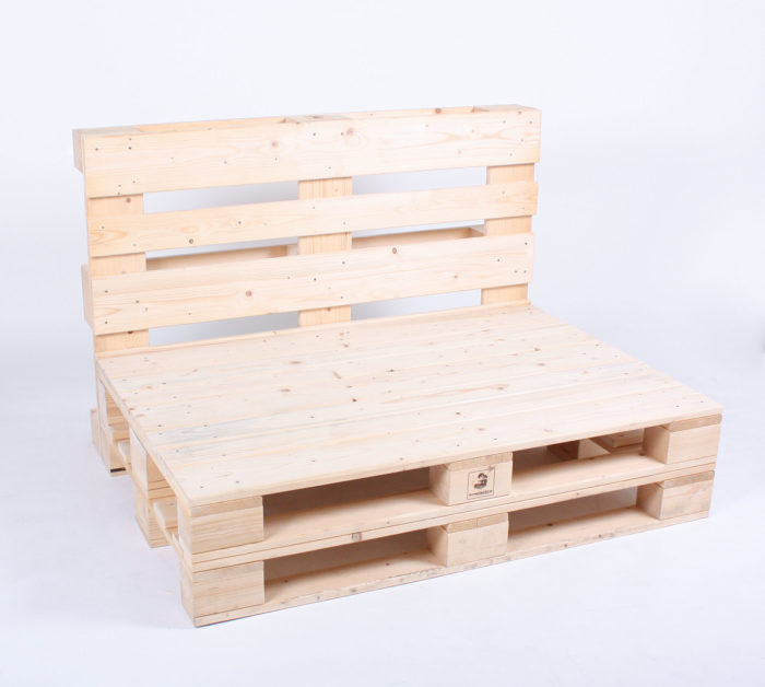 Palette für Möbelbau gehobelt & geschliffen 120 x 80 x 13,5 cm